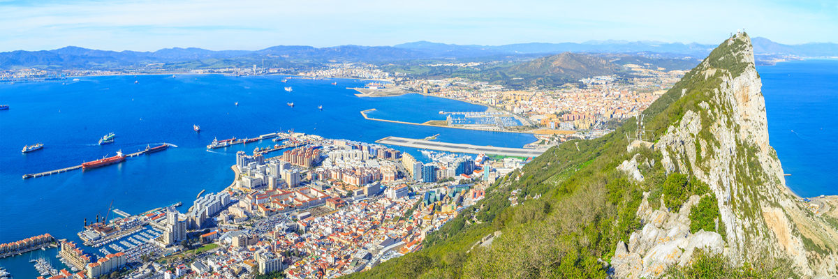 Gibraltar sea view Rock