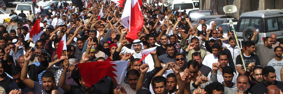 Bahrain demo